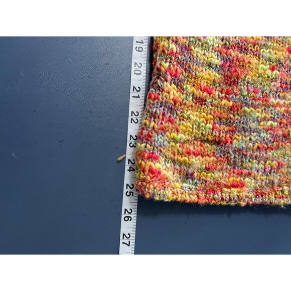 Talbots Wool Blend Sweater Vest L  Multicolor Knit Button-Up - Picture 3 of 11